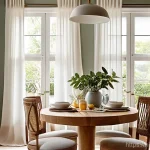 Home 9 가성비 좋은 목재 추천 - **A Cozy Dining Space with Mango Wood Furniture**
A warmly lit, inviting dining room featuring a...